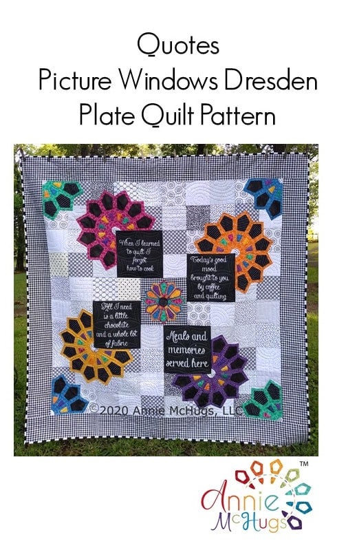 Quotes Picture Windows Dresden Plate Quilt Pattern Salem Stitches